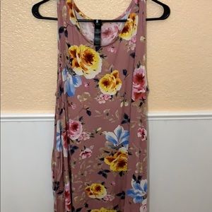 A&D swing tunic tank